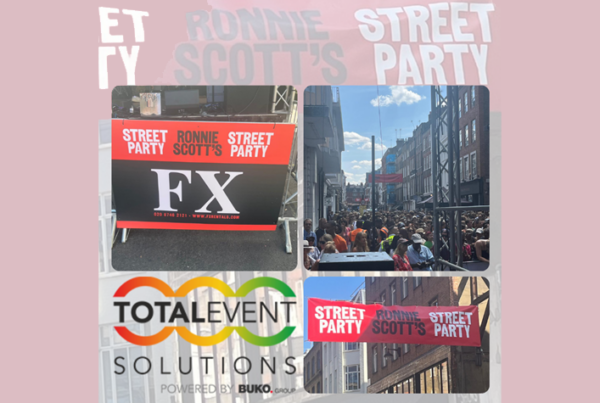 Ronnie Scott's Street Party Collage