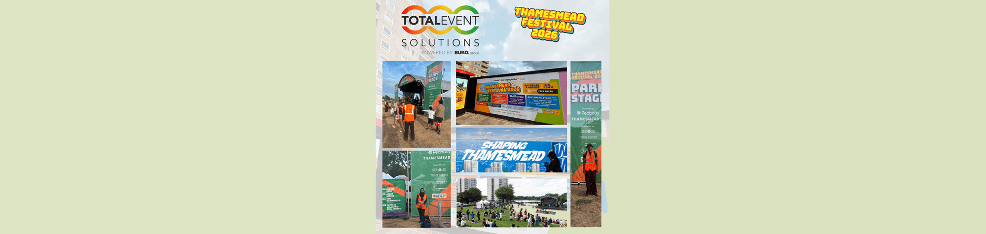 Thamesmead Festival Collage